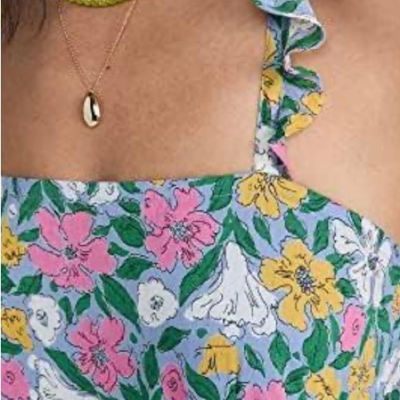 💢BANJANAN💢 Brand New/Never Worn Penelope
Dress
Floral Midi w/Ruffle Detail - Picture 3 of 6